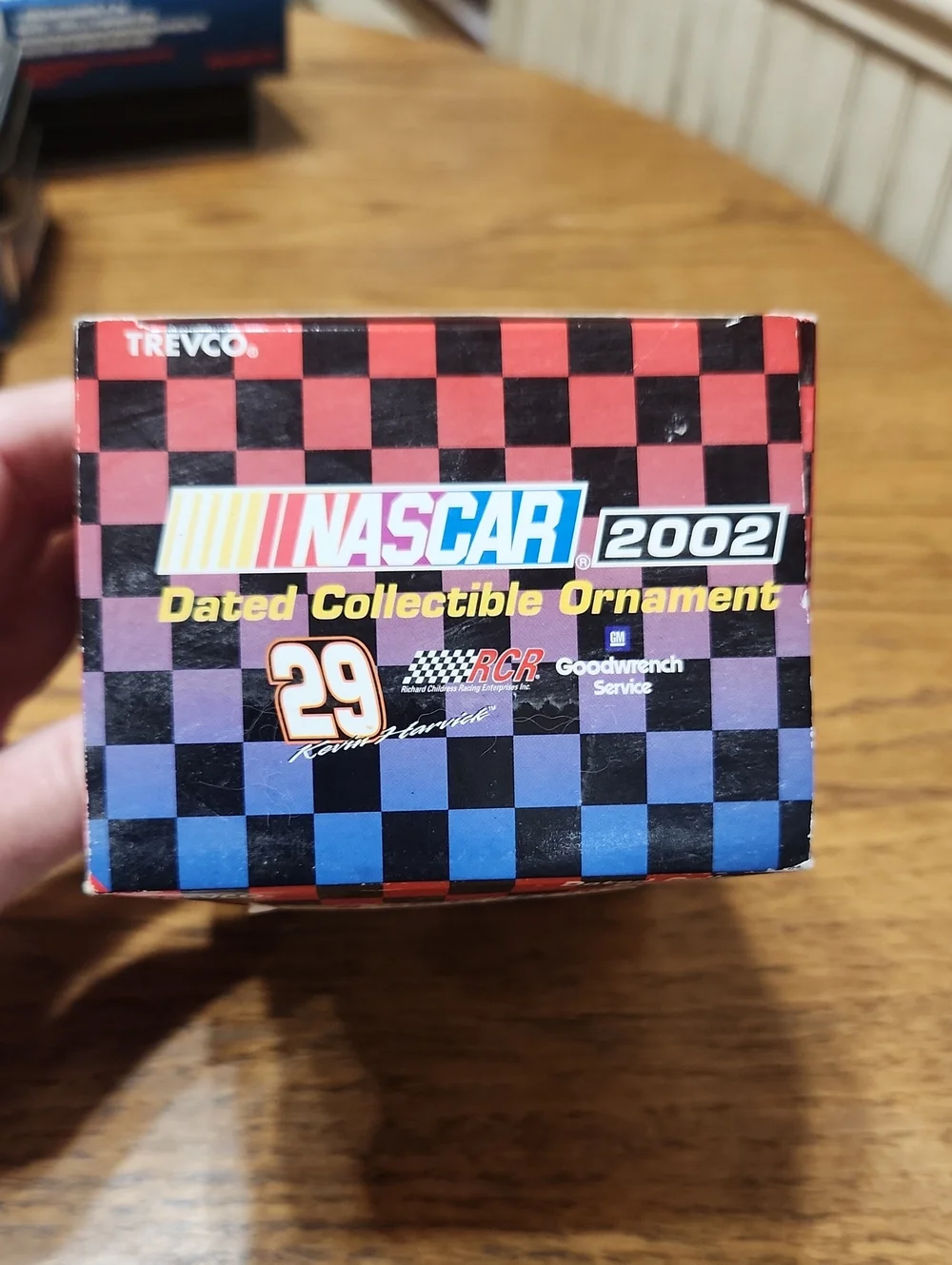 Nascar 2002 Kevin Harvick #29 Collectible Ornament Silver Goodwrench Car